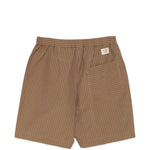 Pantaloncini a righe con tasca in marrone Ranra - uomo 