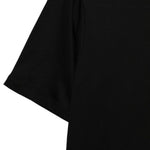 T-shirt girocollo in nero Kangra - uomo 