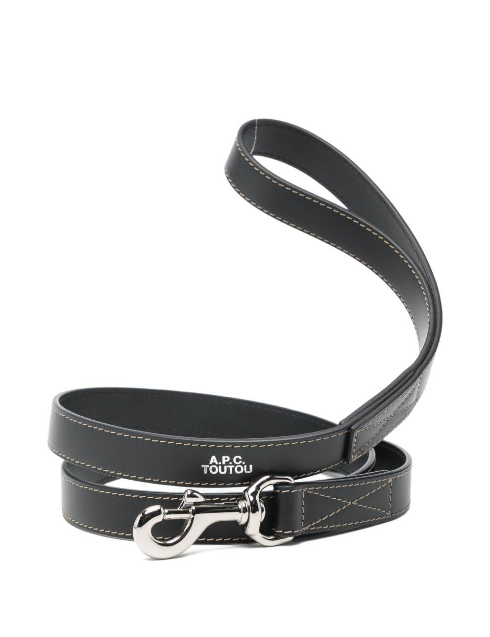 Guinzaglio per cani Toutou in nero A.P.C. - cani 