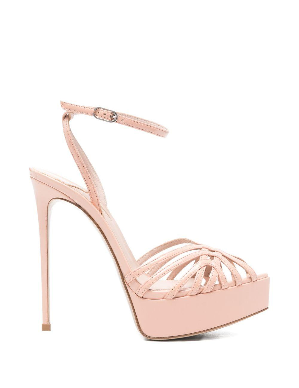 Sandali con plateau embrace in rosa Le silla - donna 