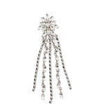 Orecchini a fiori in argento Alessandra rich - donna 
