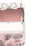 Borsa a mano con decorazione in avorio Self-Portrait - donna 