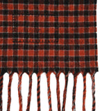Sciarpa a quadri con in rosso e nero frange Marni - Unisex 