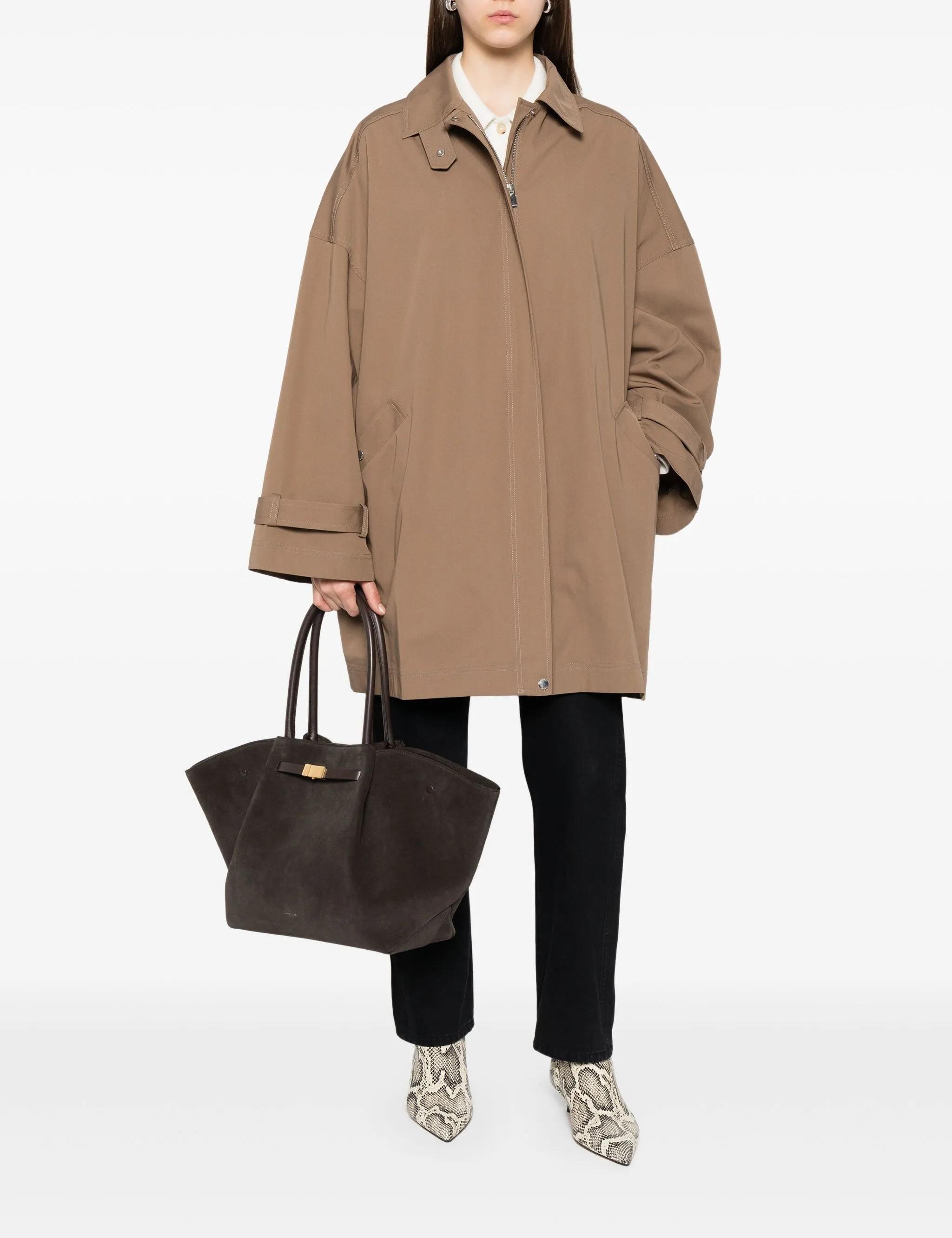 Trench oversize in beige Toteme - donna 