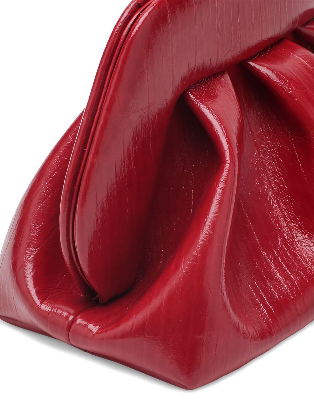 Clutch bios media in rosso Themoirè - donna 