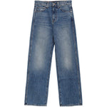 Jeans Bonnie a gamba ampia in blu 