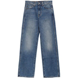 Jeans Bonnie a gamba ampia in blu 