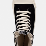 Sneakers alte in nero Rick Owens Drkshdw - uomo 