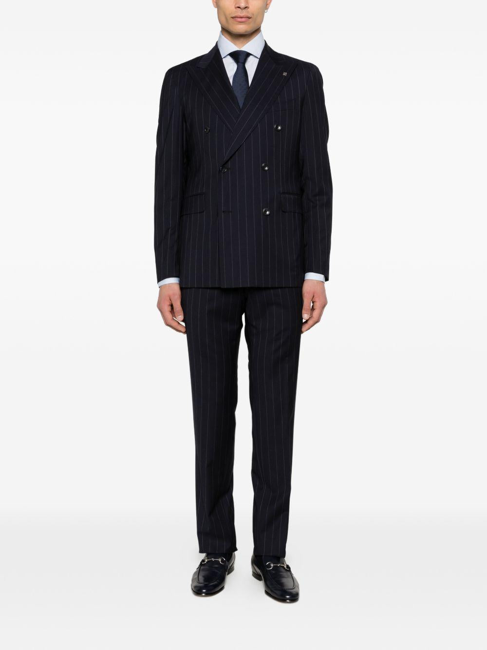 Camicia classica a maniche lunghe in azzurro Zegna - uomo 