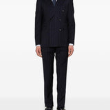 Camicia classica a maniche lunghe in azzurro Zegna - uomo 