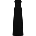 Abito lungo senza spalline in nero Amen - donna 