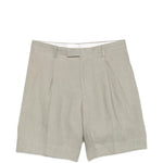Shorts Paramis con pieghe in grigio Lardini - uomo 