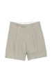 Shorts Paramis con pieghe in grigio Lardini - uomo