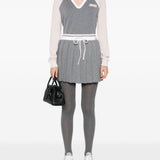 Polo con logo in grigio Casablanca - donna 