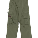 Pantaloni cargo cobalt in verde oliva Carrer - unisex 