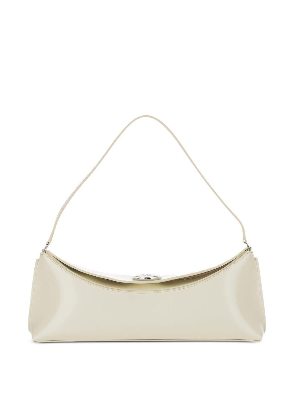 Borsa la ovalo clutch in avorio Jacquemus - donna 