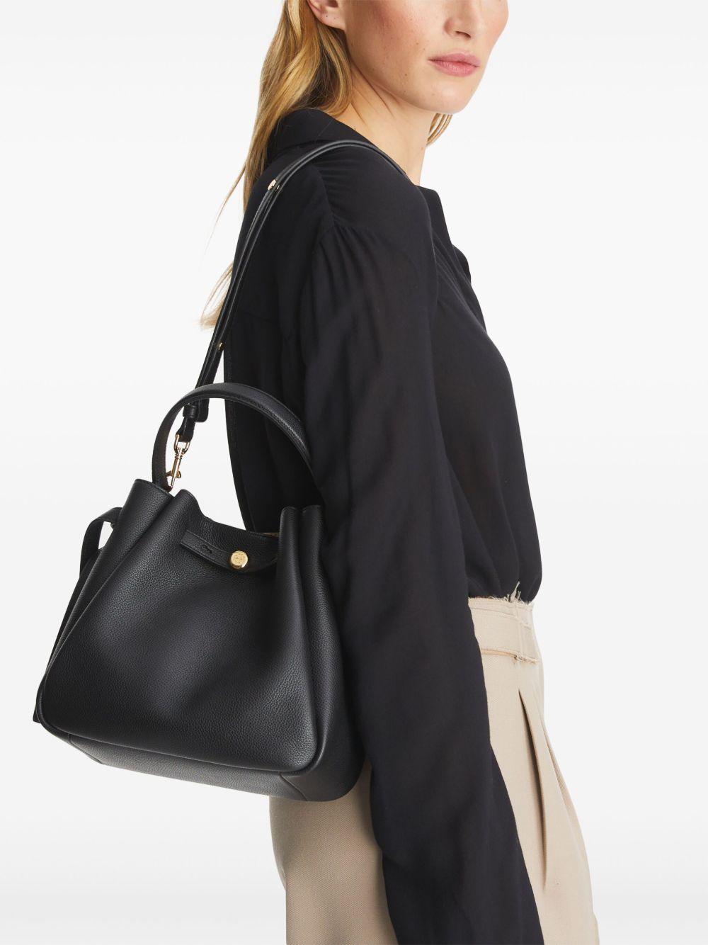 Borsa a mano romy in nero tory burch - donna 