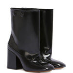 Stivaletti con tacco a blocco trunkaroo in nero Marni - donna 
