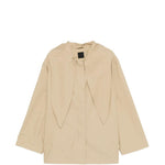 Giacca tecnica con sciarpa  in beige Toteme - donna 