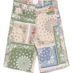 Shorts con stampa bandana multicolore Rhude - uomo 