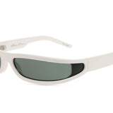 Occhiali da sole Fog in bianco Rick owens - unisex 