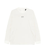T-shirt girocollo in bianco Oakley - uomo 