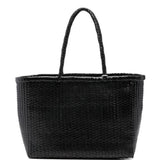 Borsa tote intrecciata b.weave in nero Dragon diffusion - donna 