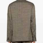 Blazer doppio petto halt in marrone Our legacy - uomo 