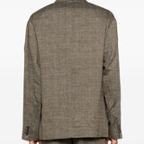 Blazer doppio petto halt in marrone Our legacy - uomo 