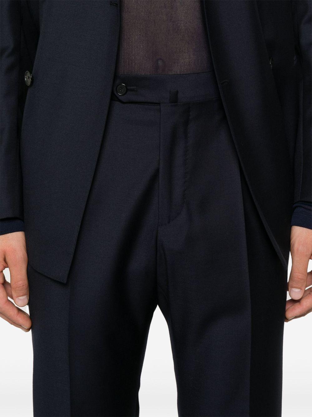 Completo doppiopetto norma in blu Caruso - uomo 