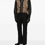 Giacca con pannello leopardato phreak  Second layer - uomo 