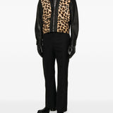 Giacca con pannello leopardato phreak  Second layer - uomo 