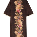 Abito con stampa floreale Ascension in marrone Zimmermann - donna 