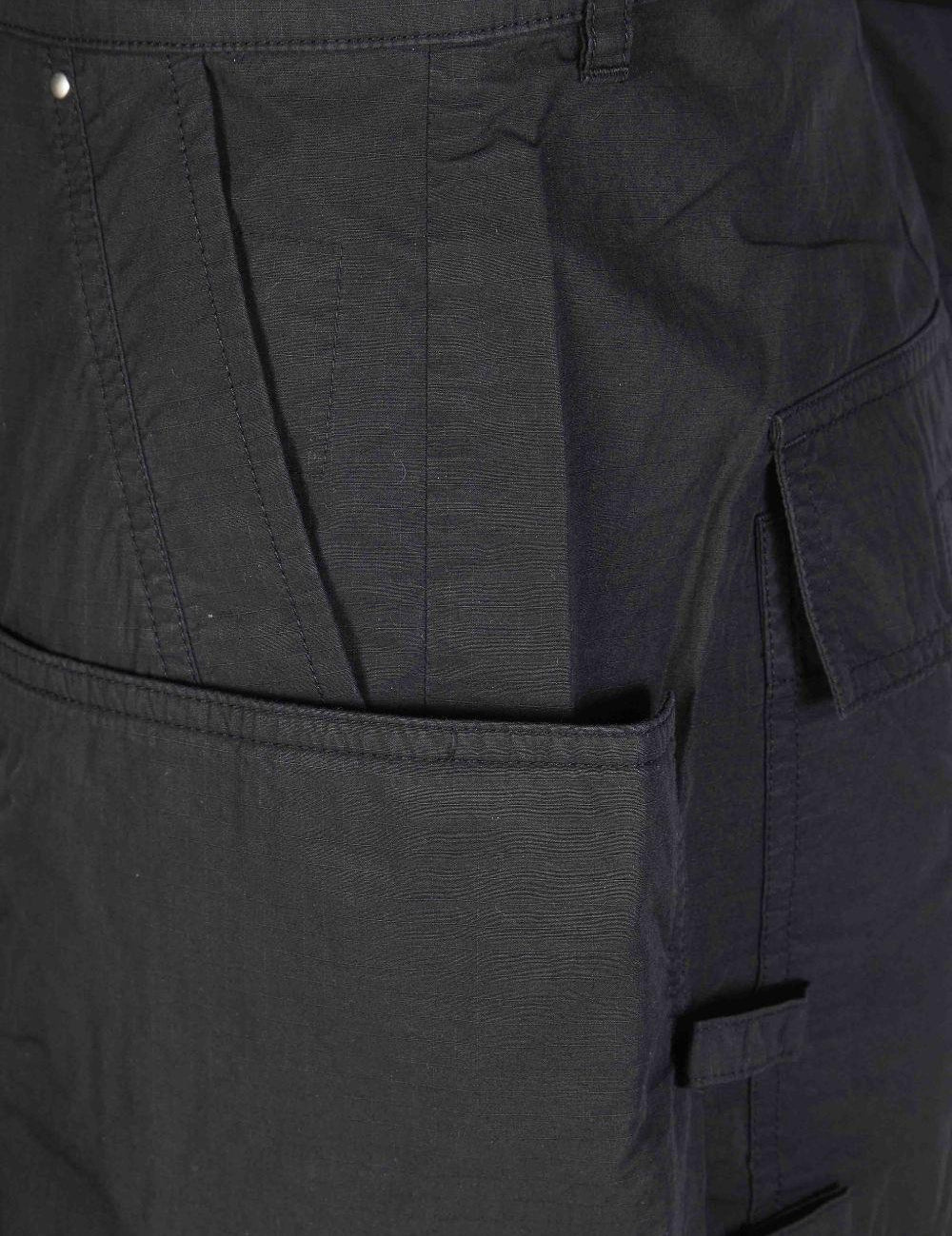Pantaloni cargo stefan  in nero Rick owens drkshdw - uomo 