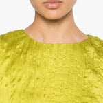 Abito mini kona in verde acido staud - donna 