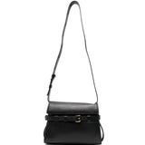 Borsa a spalla tie-me in nero Moschino - donna 