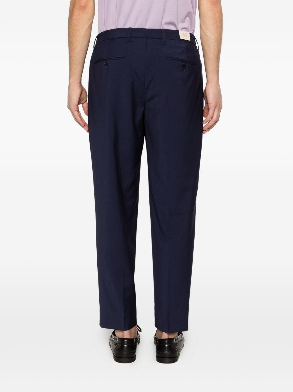 Pantaloni portobellos con pieghe in blu Briglia 1949 - uomo 