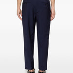 Pantaloni portobellos con pieghe in blu Briglia 1949 - uomo 