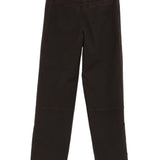 Pantaloni pexior con zip in marrone Dries van noten - uomo 