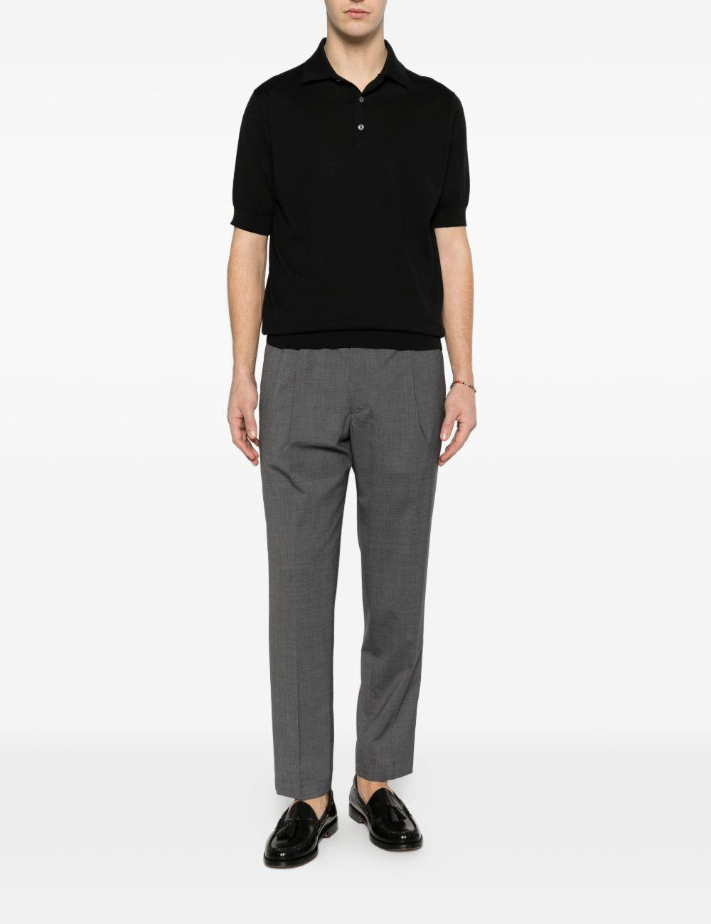 Pantaloni con coulisse e pieghe in grigio Briglia 1949 - uomo 