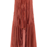 Gonna asimmetrica plissettata in marrone Forte forte - donna 