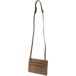 Borsa T-Lock a tracolla in marrone 