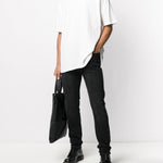T-shirt oversize Biggie in bianco Ksubi - uomo 