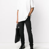 T-shirt oversize Biggie in bianco Ksubi - uomo 