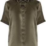 Camicia acanto in verde - donna 