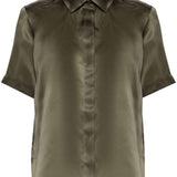 Camicia acanto in verde - donna 