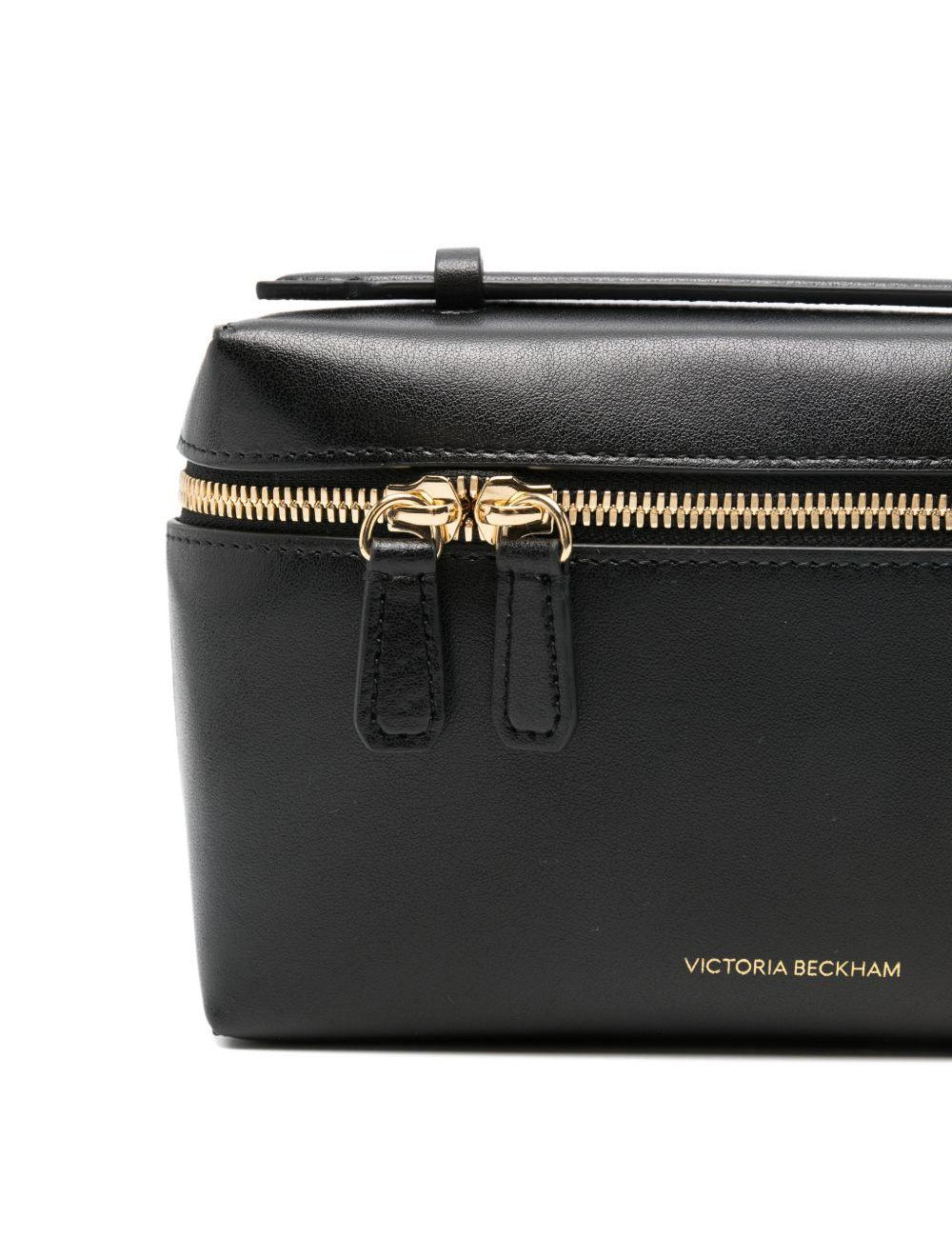 Borsa a mano Vanity in nero Victoria Beckham - donna 