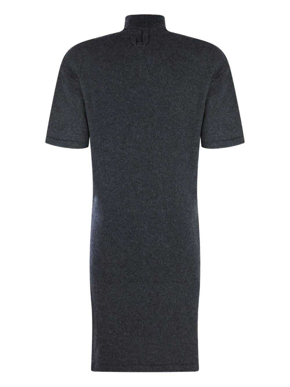 Abito la robe maille castagna in grigio Jacquemus - donna 