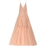 Abito poppy in seta in rosa Temily - donna 