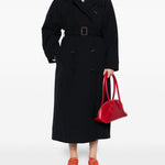 Cappotto trench doppiopetto in blu A.P.C. - donna 